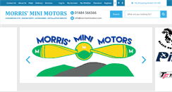 Desktop Screenshot of morrisminimotors.com